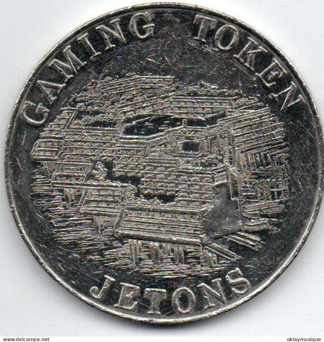 Jeton Token De Monaco 100 = 100frs Année 1980 Poids 35gr 44 Millimetre - Casino