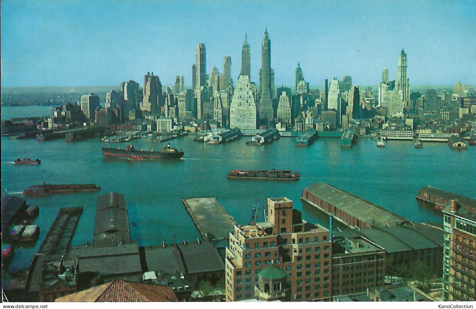 New York City, View Of Lower Manhattan, Nicht Gelaufen - Andere Monumenten & Gebouwen