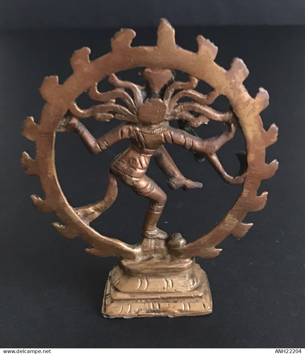 Magnifique Statuette De Shiva Nataraja,  Dieu De La Danse - Arte Asiatica