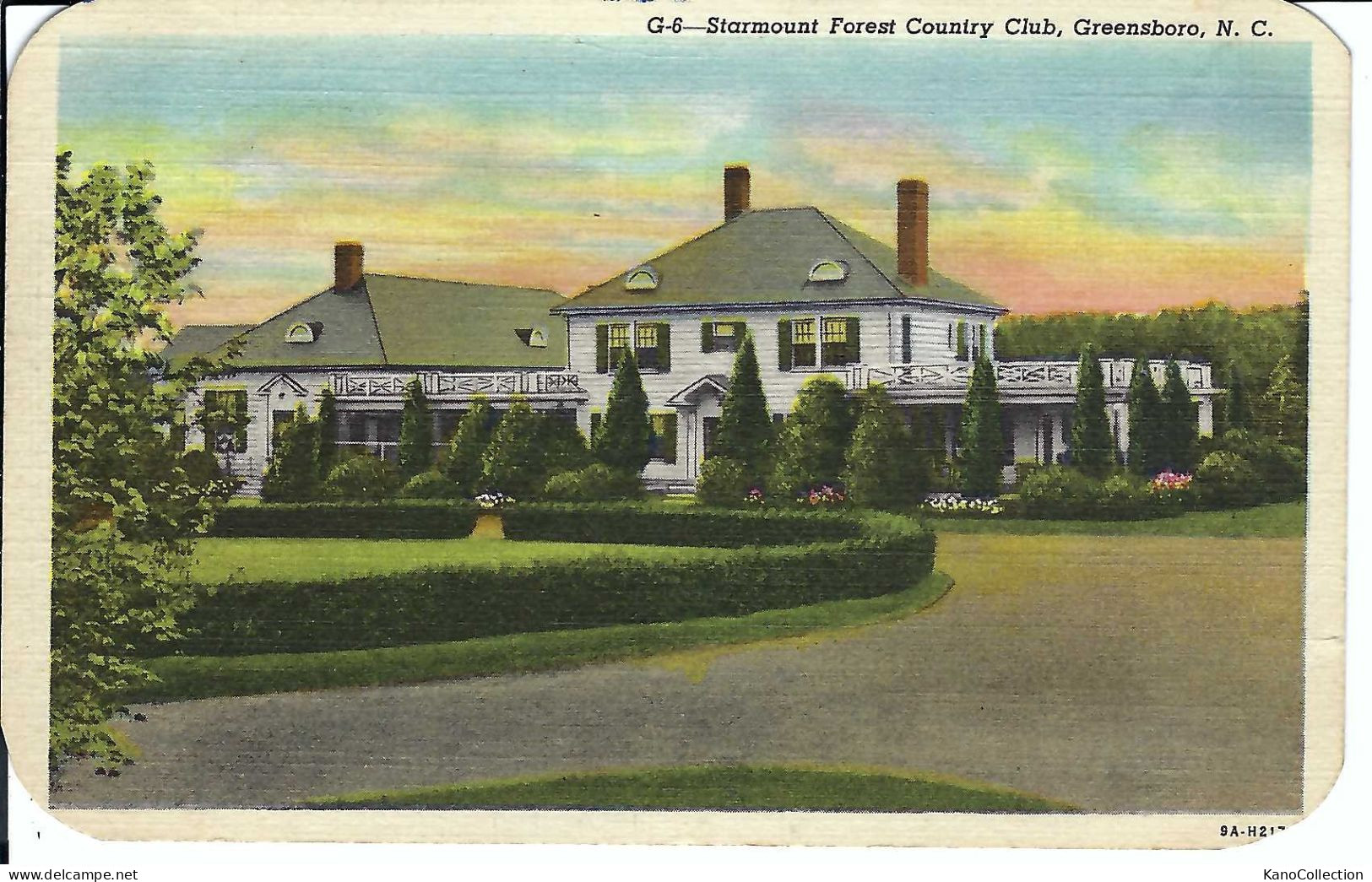 Greensboro, N.C., Starmount Forest Country Club, Gelaufen 1957 - Greensboro