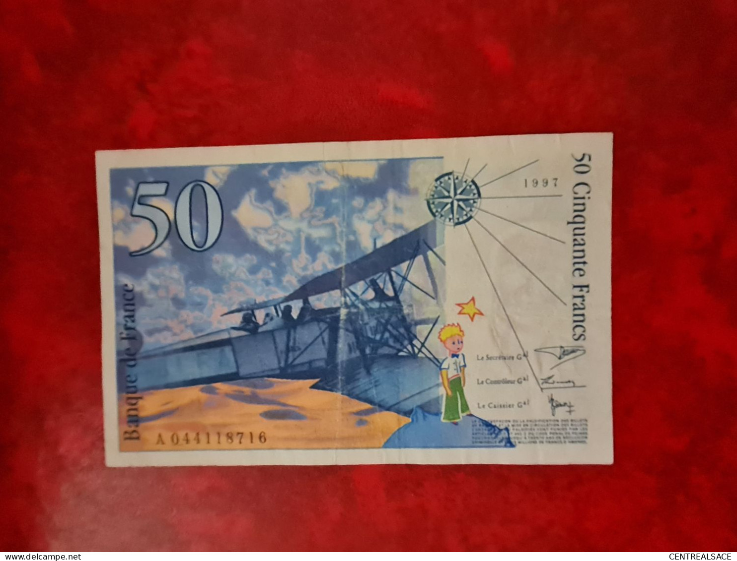 BILLET 50 FRANCS FRANCAIS MERMOZ PETIT PRINCE 1997 - Non Classés