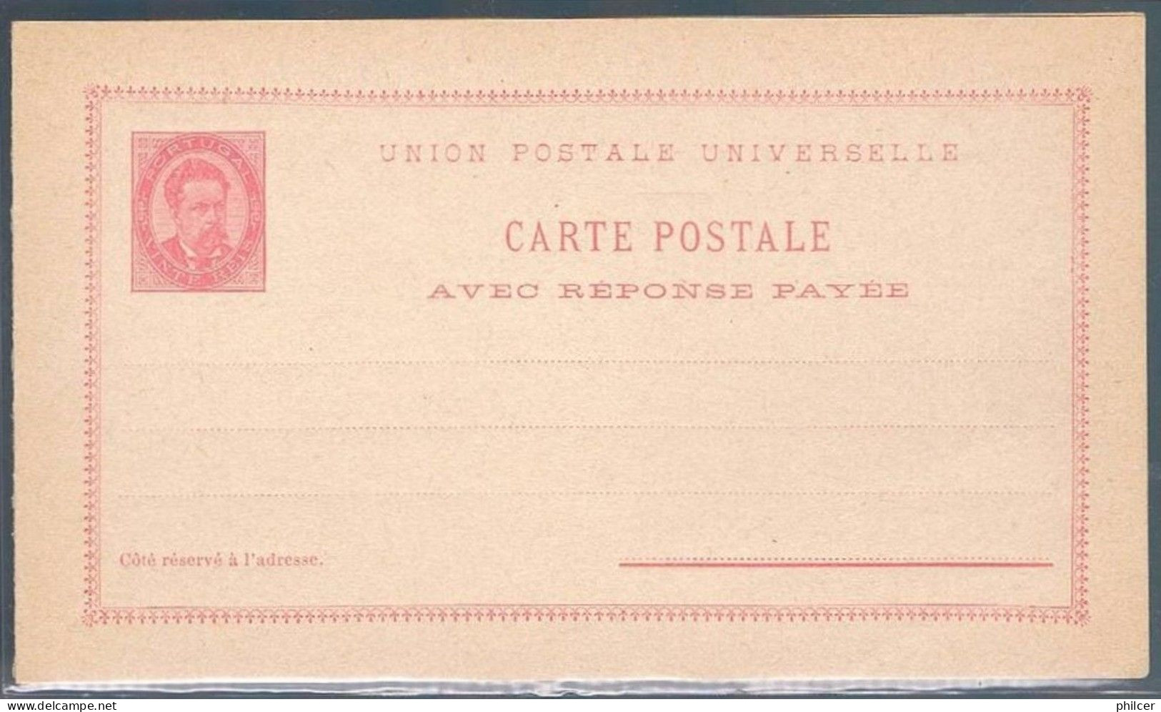 Portugal, Carte Postale Com Resposta Paga - Postal Stationery