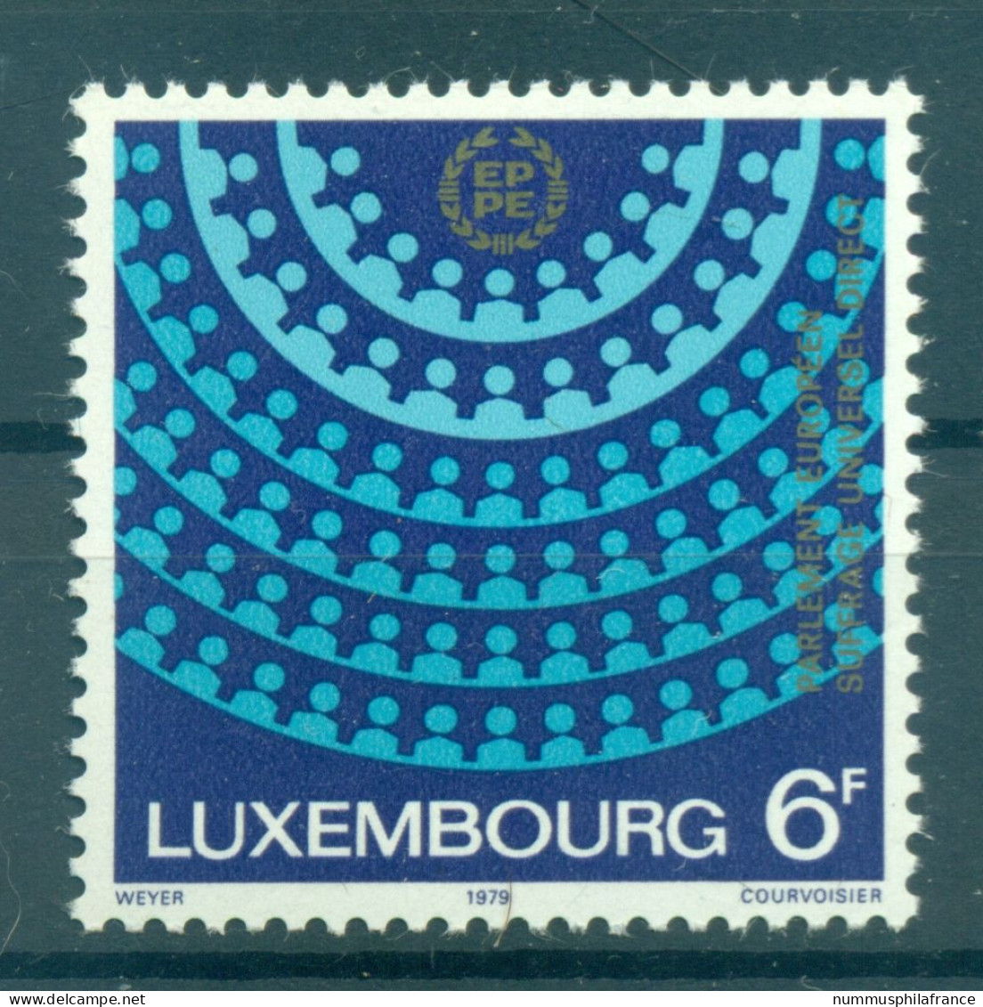 Luxembourg 1979 - Y & T N. 943 - Parlement Européen (Michel N. 993) - Unused Stamps