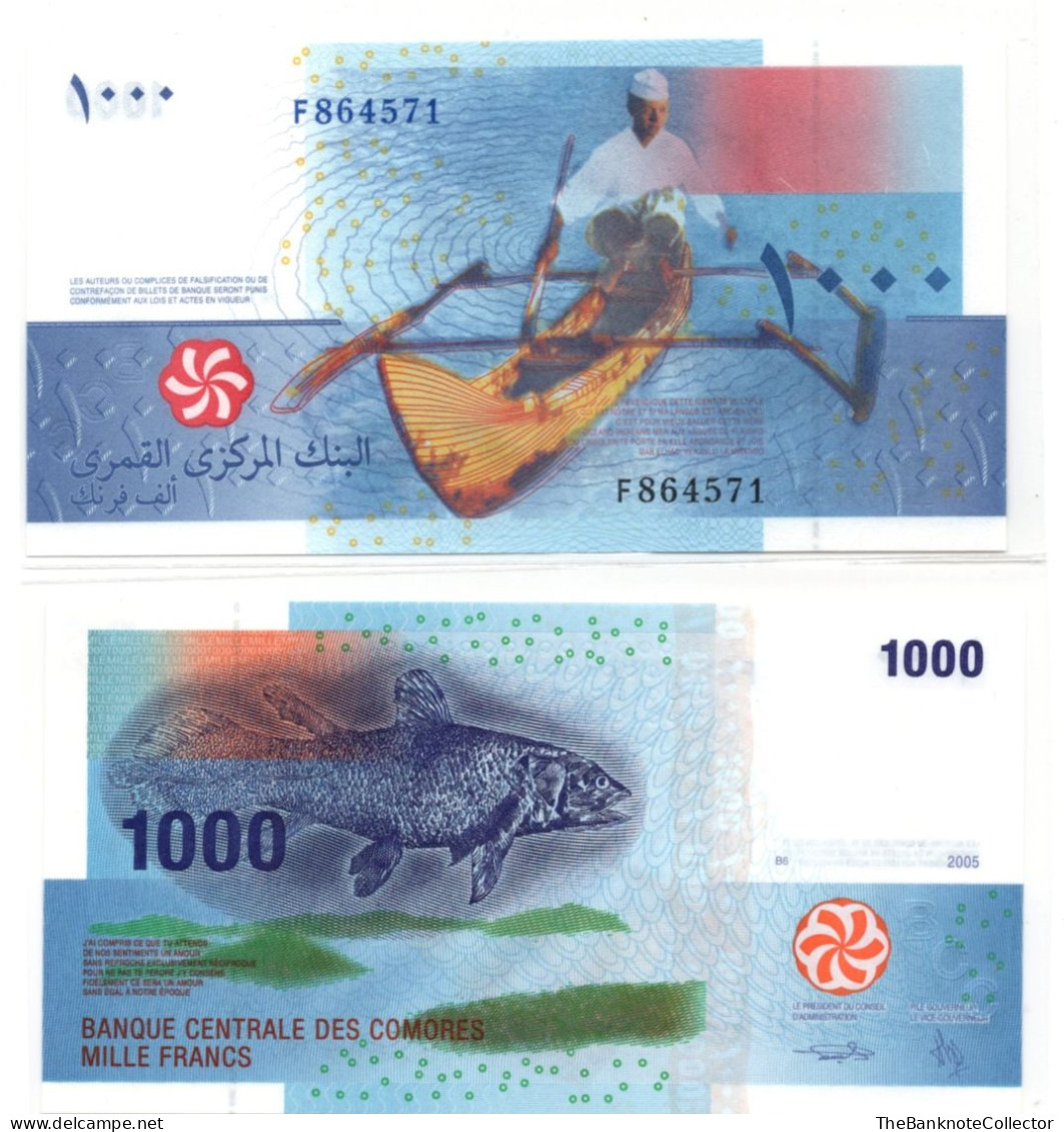 Comores 1000 Francs 2006 P-16 UNC - Comore