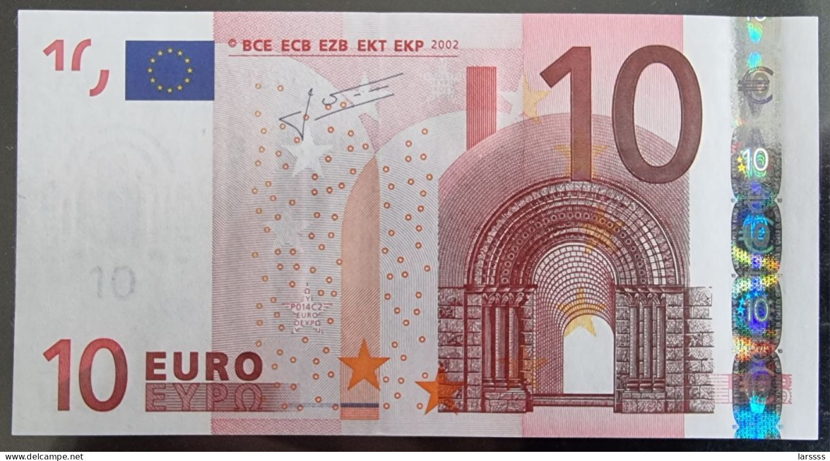 1 X 10€ Euro Trichet P014C4 X38317774034 - UNC - 10 Euro