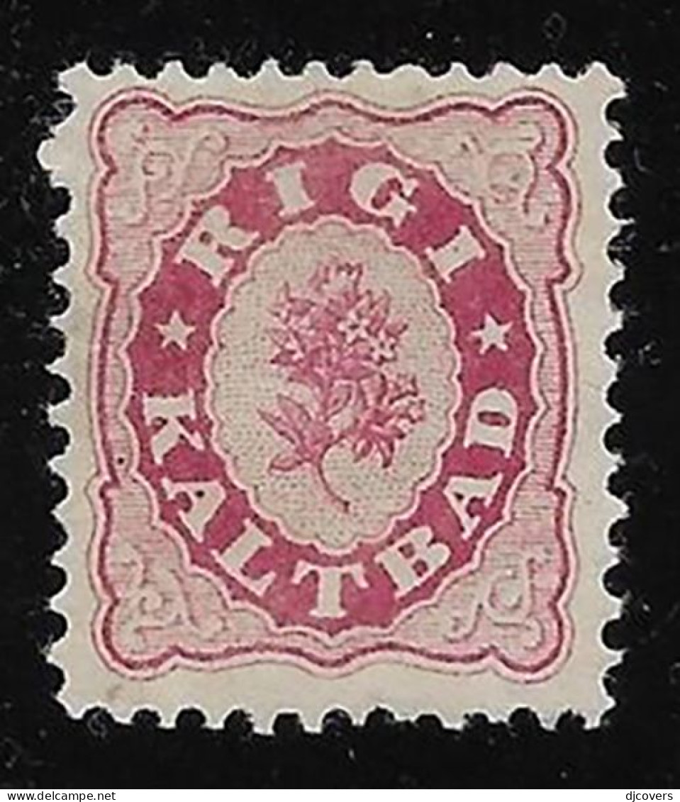 Switzerland Rigi Hotel Post MLH Kaltbad Stamp - Variétés