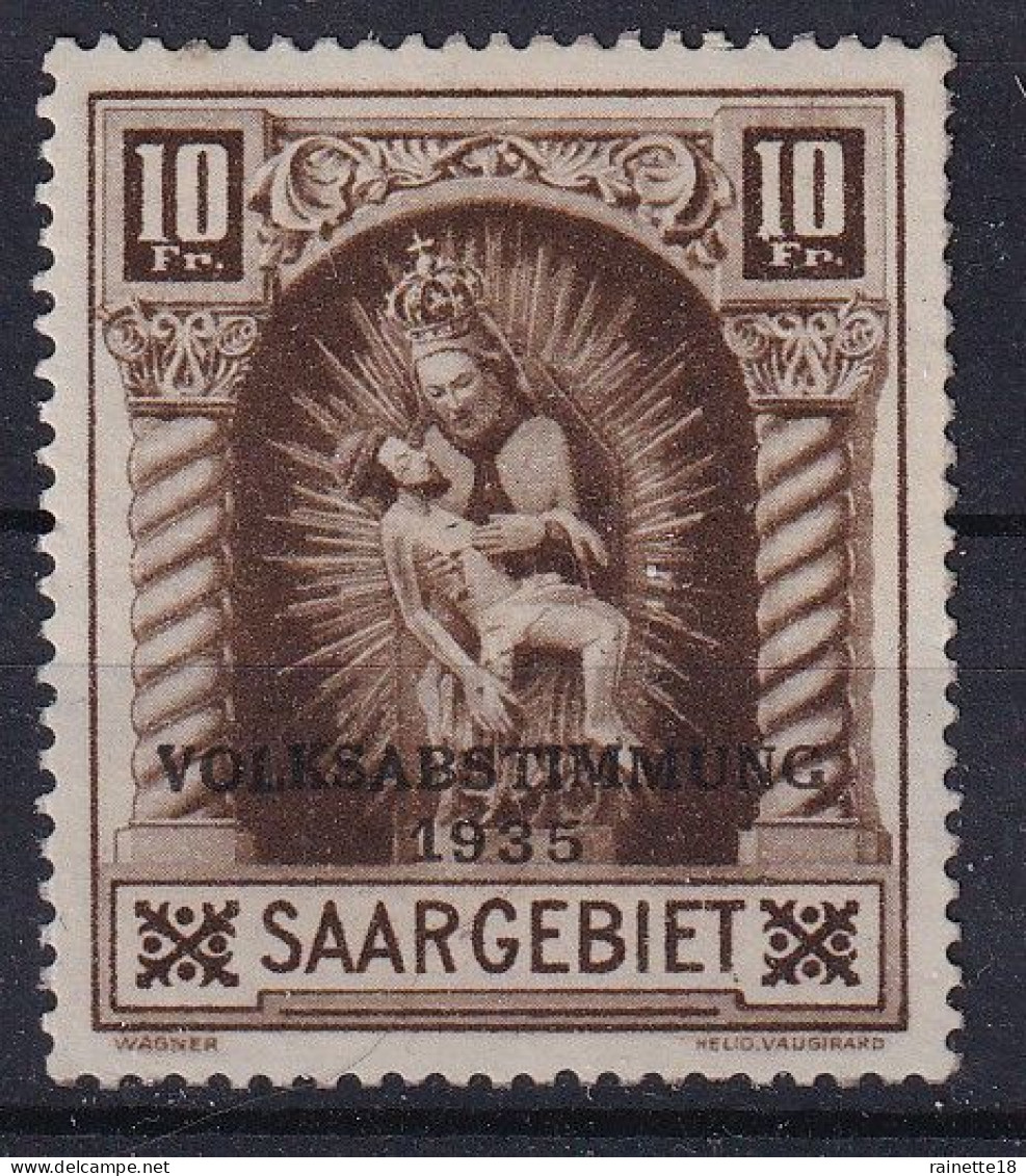 Sarre     188 * - Unused Stamps