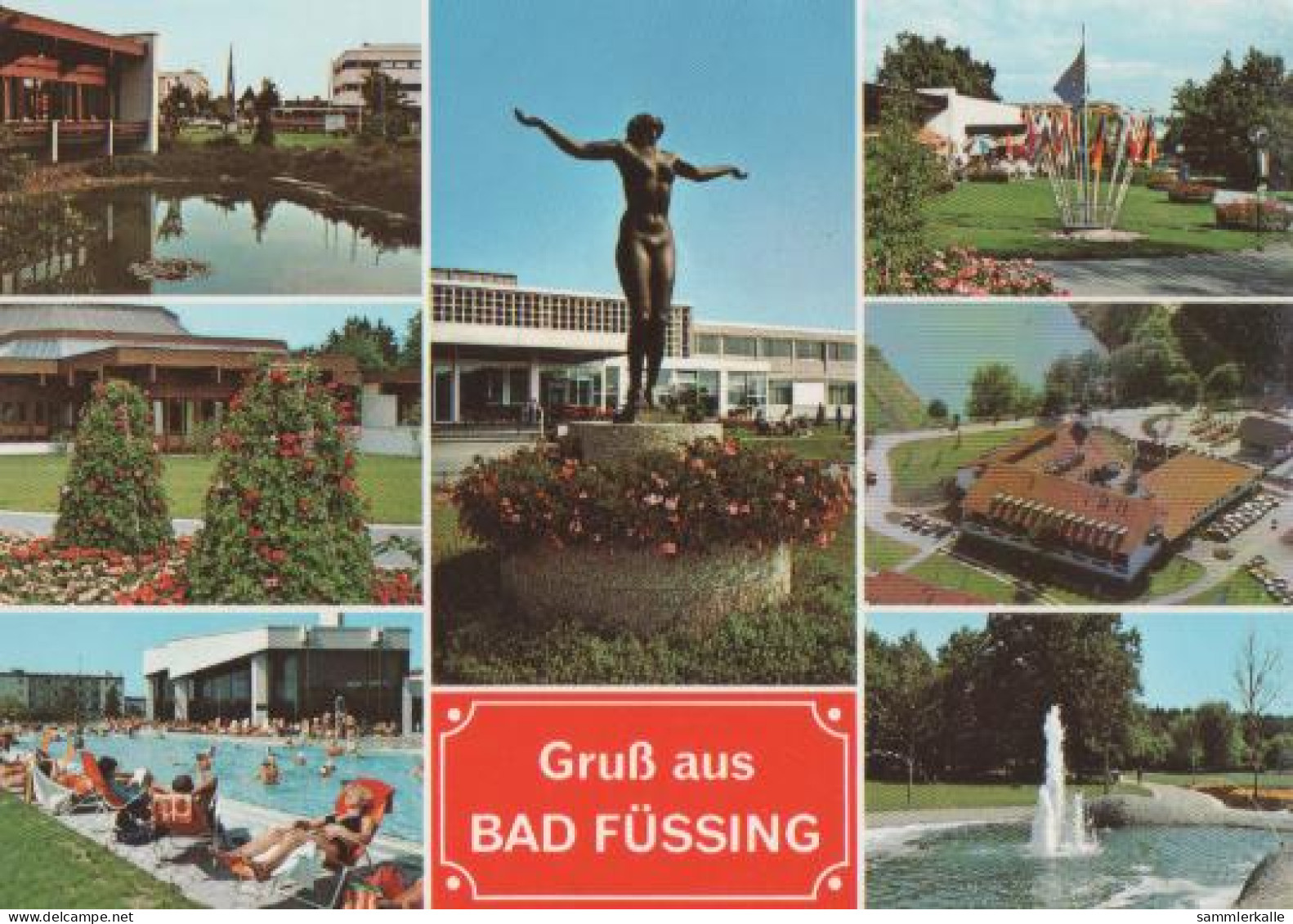 24178 - Gruss Aus Bad Füssing Thermalbad - Ca. 1995 - Bad Fuessing