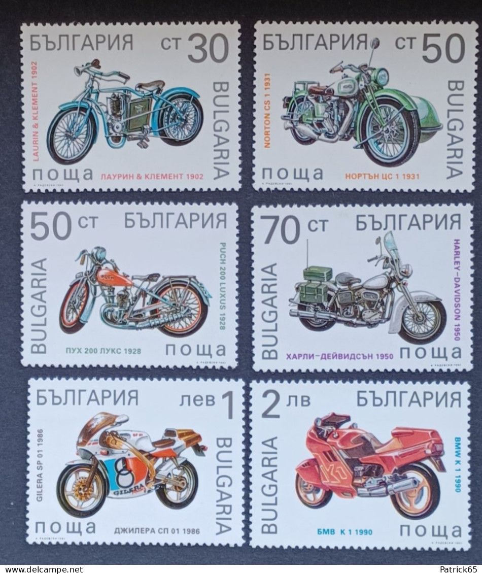 Bulgarije 1992  Motoren Yv.nrs.3454/59  MNH--Postfris - Unused Stamps