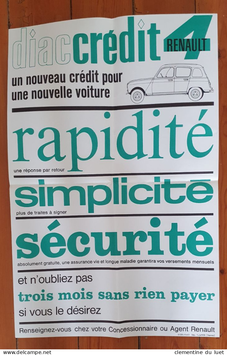 DOCUMENTS BROCHURE RENAULT 4 L - Voitures