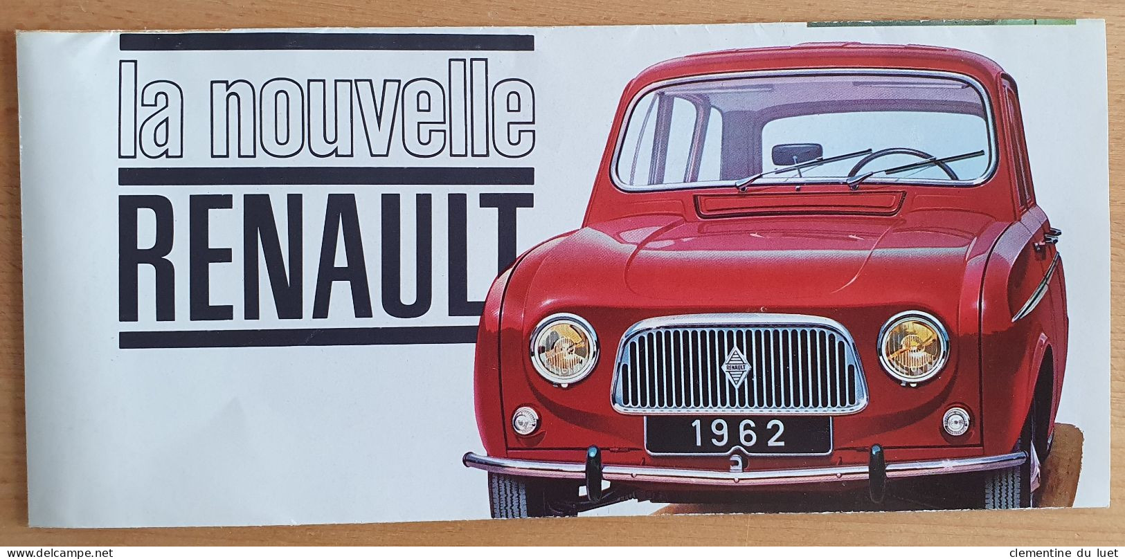 DOCUMENTS BROCHURE RENAULT 4 L