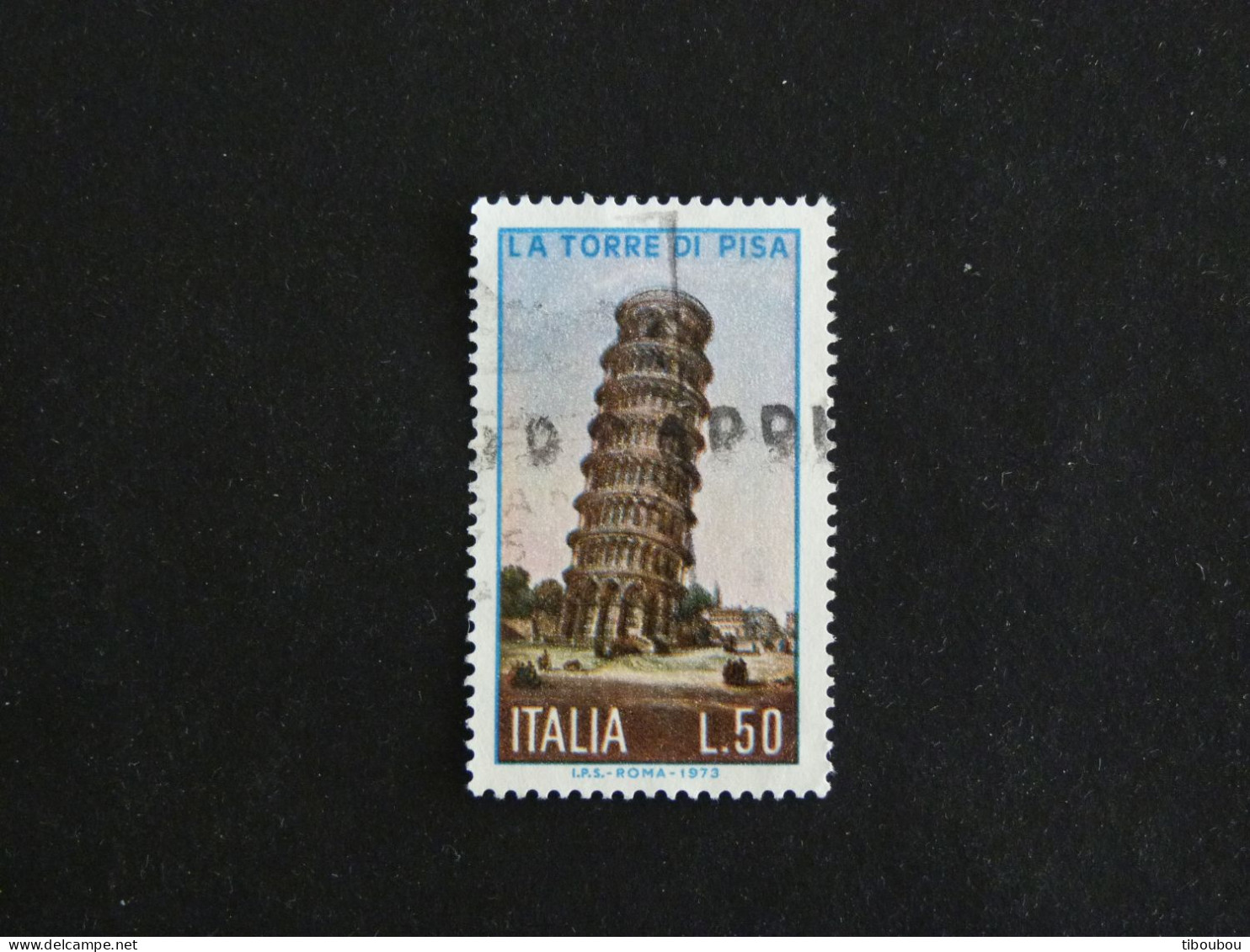 ITALIE ITALIA YT 1151 OBLITERE - LA TOUR DE PISE - 1971-80: Gebraucht