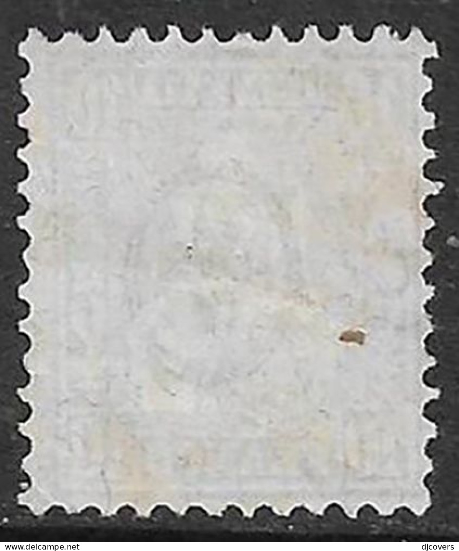 Switzerland 1881 Fine Used 10c Rose Granite Paper - Usati