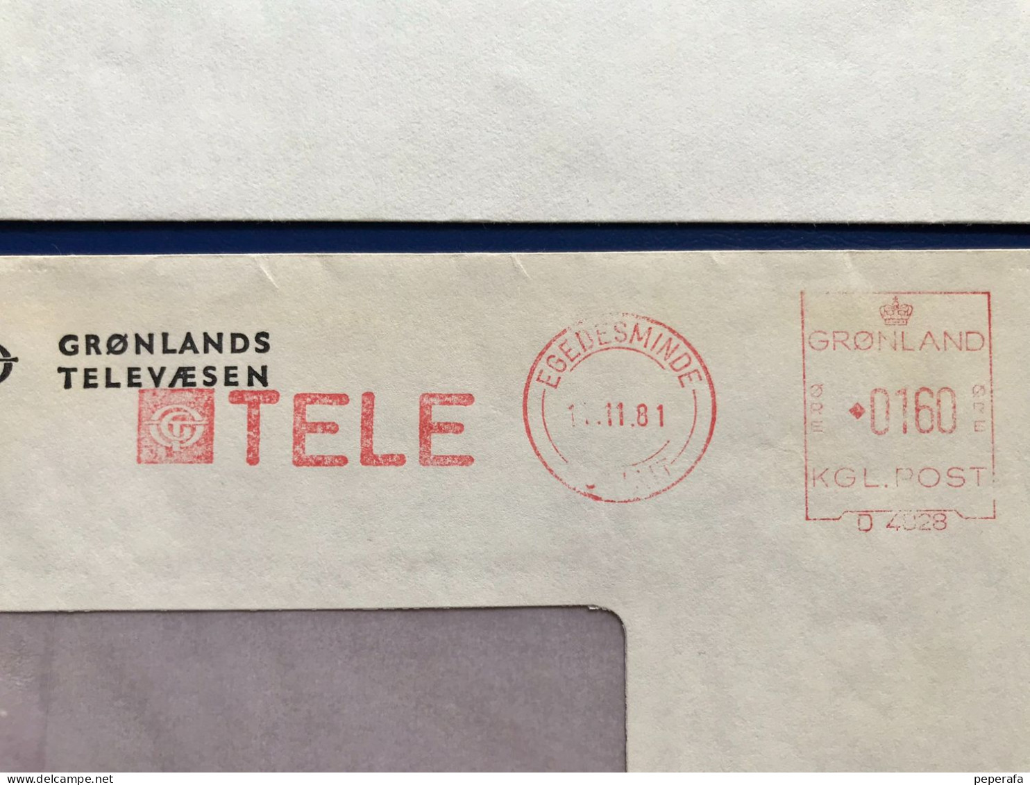 Denmark, Greenland GRØNLAND, 2 COVER POSTAGE METER, FRANQUEO MECÁNICO (FRANCOFILIA 2) - Postmarks