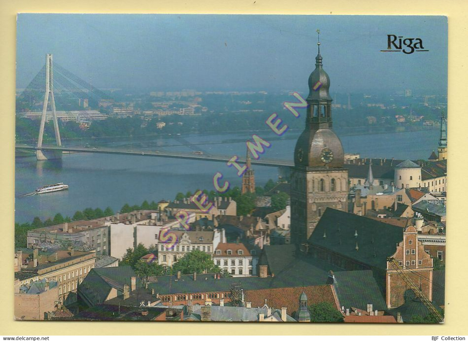 Lettonie : RIGA – The Panorama Of Old Riga (voir Scan Recto/verso) - Latvia