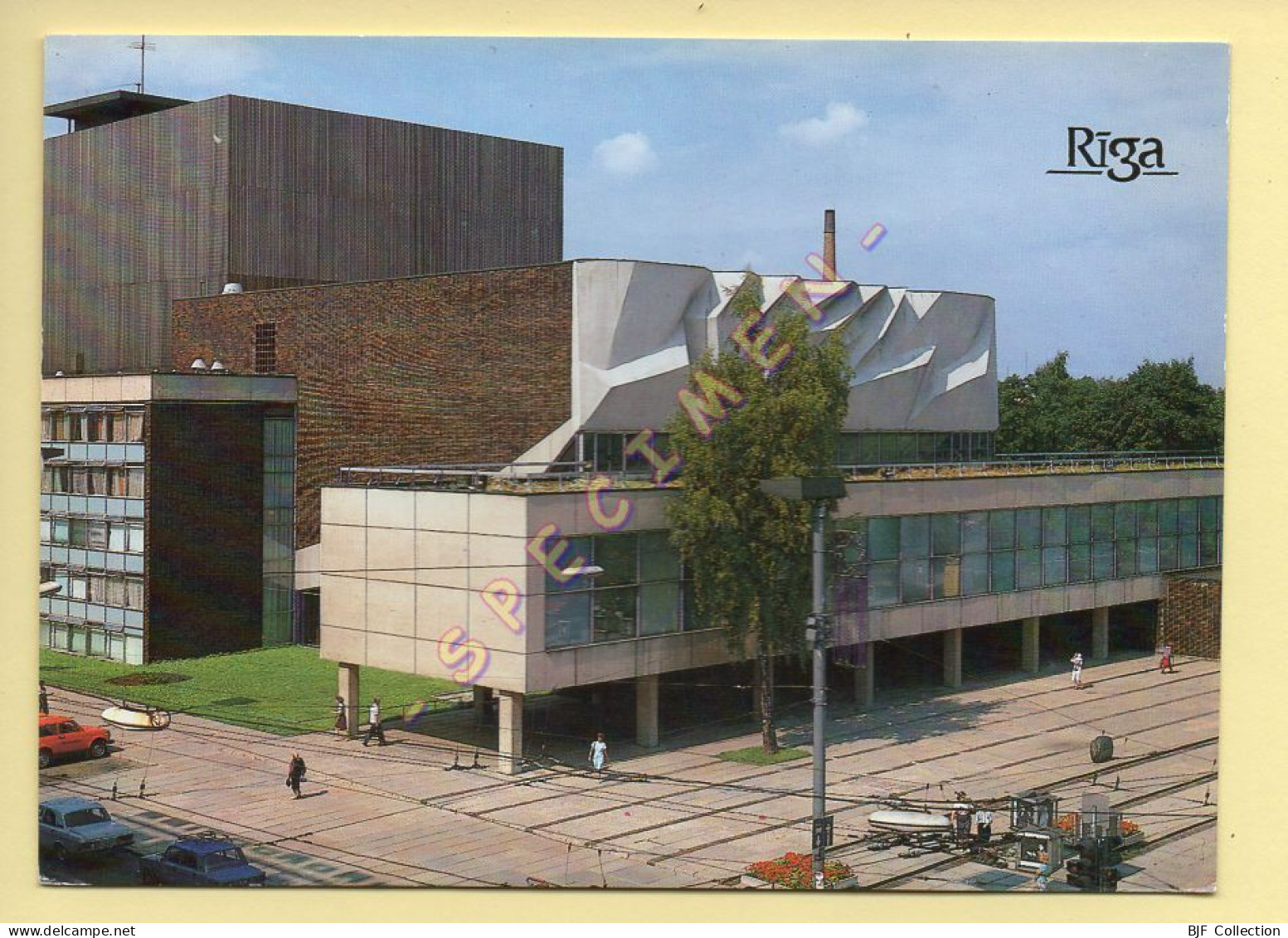 Lettonie : RIGA – Rainis Academic Art Theatre (animée) (voir Scan Recto/verso) - Latvia