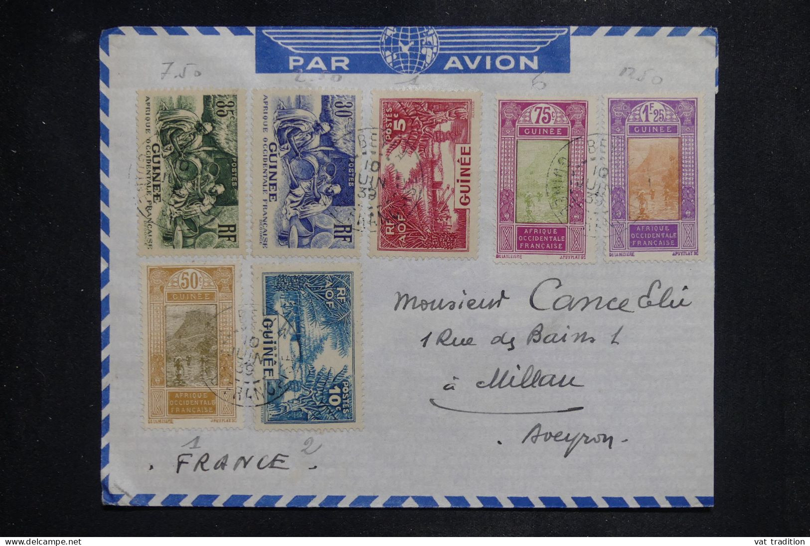 GUINÉE - Enveloppe De Beyla Pour La France En 1939 - L 151578 - Storia Postale