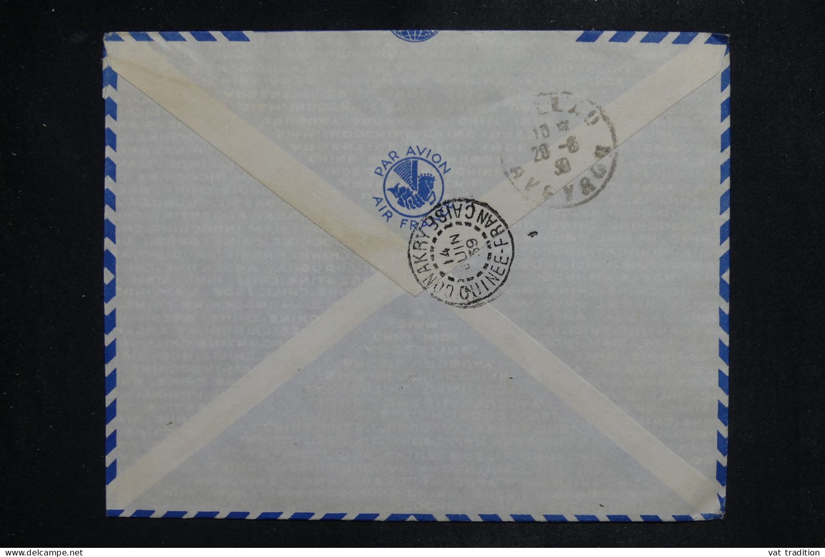 GUINÉE - Enveloppe De Beyla Pour La France En 1939 - L 151578 - Lettres & Documents