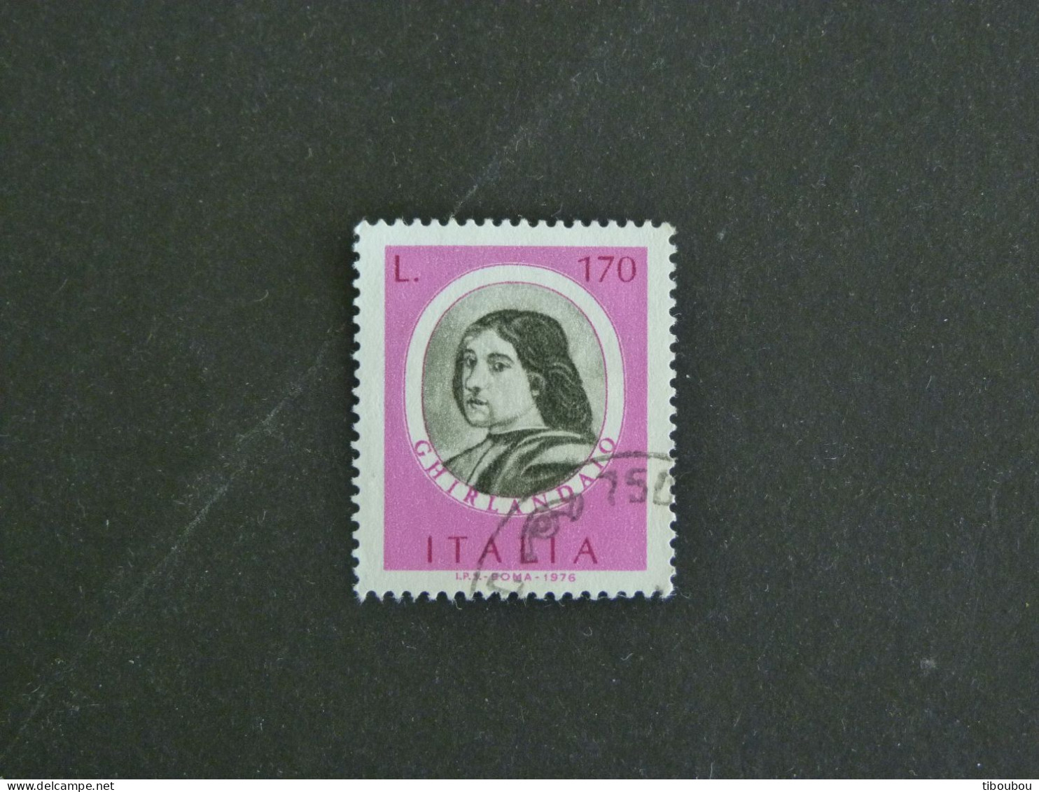 ITALIE ITALIA YT 1282 OBLITERE - DOMENICO GHIRLANDAIO - 1971-80: Used