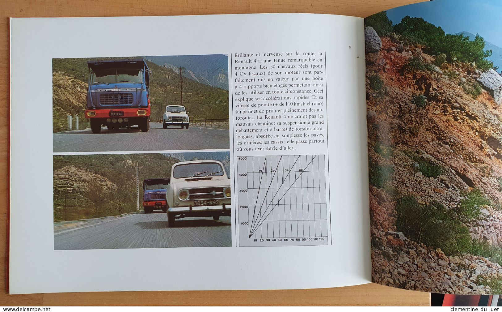 DOCUMENTS BROCHURE RENAULT 4 L - Voitures