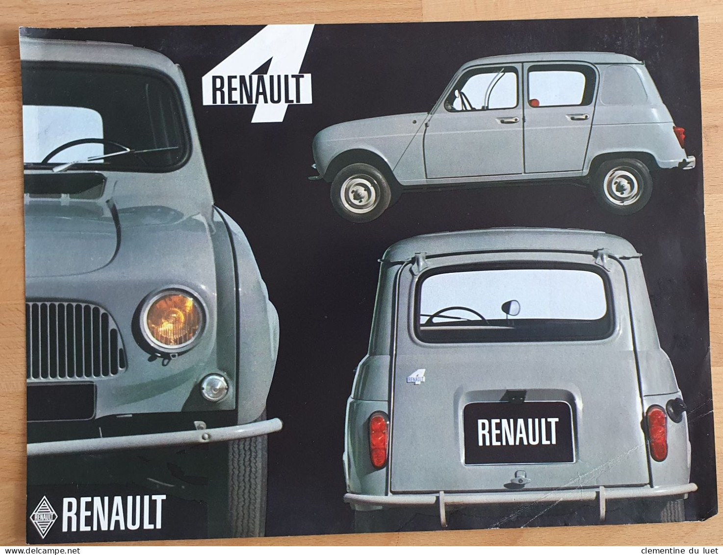 DOCUMENTS BROCHURE RENAULT 4 L