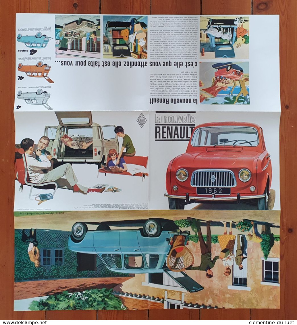 DOCUMENTS BROCHURE RENAULT 4 L