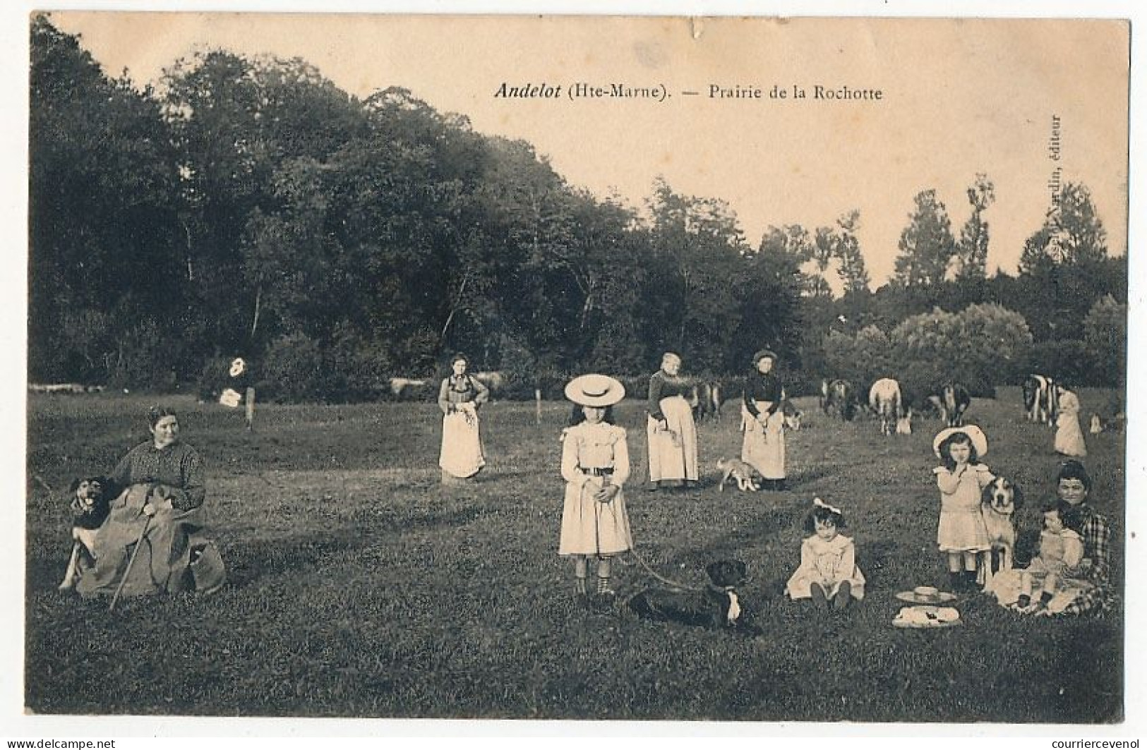 CPA - ANDELOT (Haute Marne) - Prairie De La Rochette - Andelot Blancheville