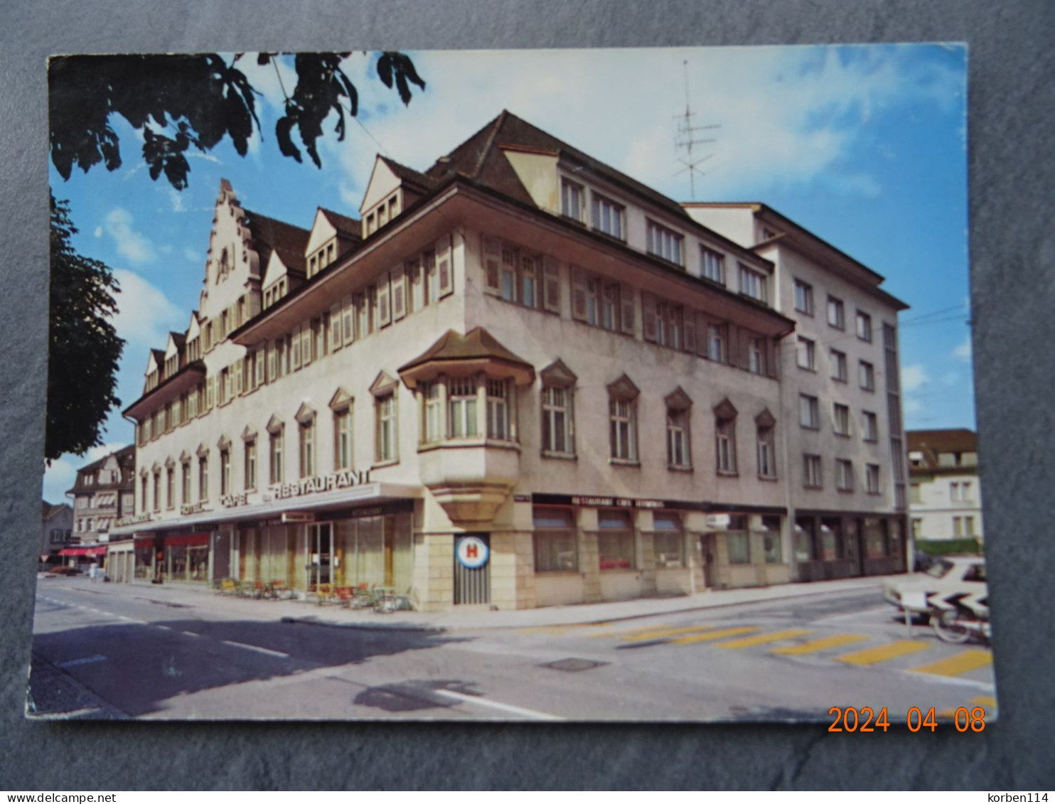 HOTEL   BAHNHOF  "  TERMINUS  "   BRUGG - Hotels & Gaststätten