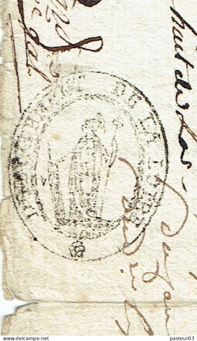 Cervières Marque Fiscale 75 C. Du Canton De Cervières Loire De 1767 Voir Scans - Autres & Non Classés