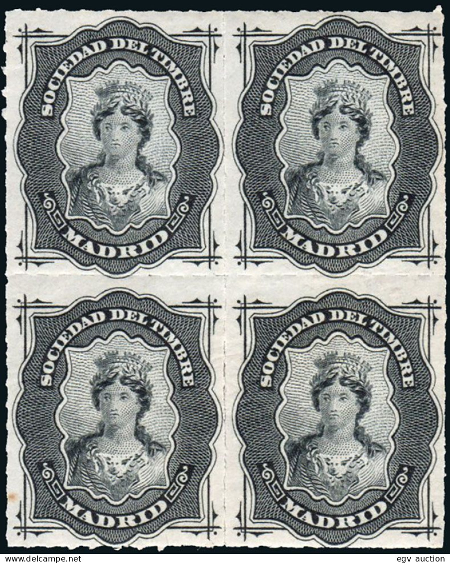 Madrid - Sociedad Timbre Edi ** 29 Bl. 4 - Revenue Stamps