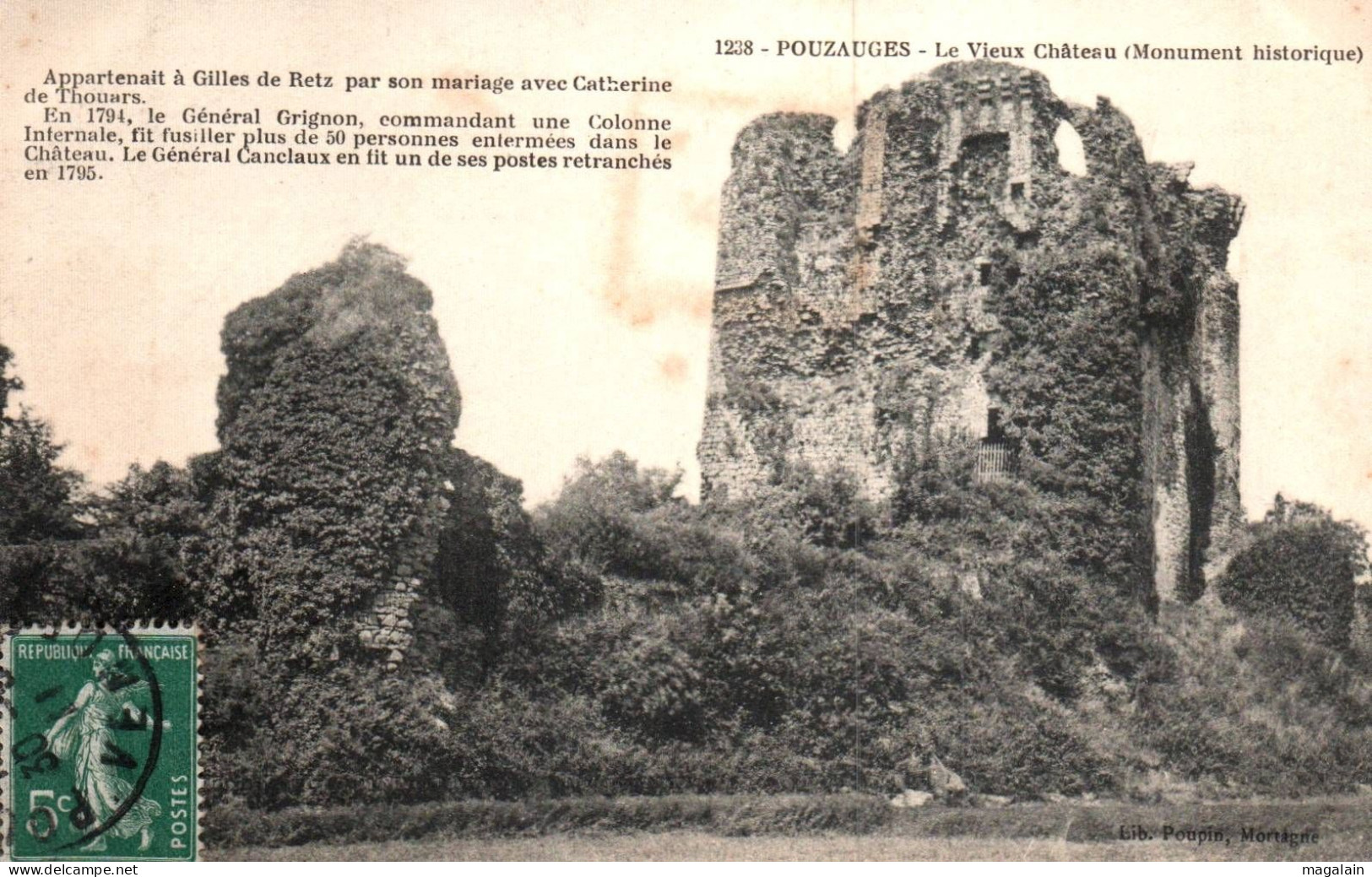 Pouzauges : Le Vieux Château - Pouzauges