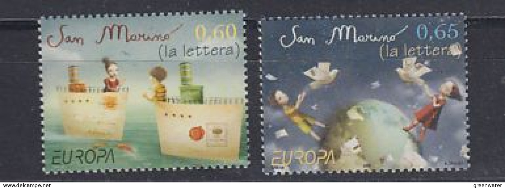 Europa Cept 2008 San Marino 2v ** Mnh (59446) - 2008