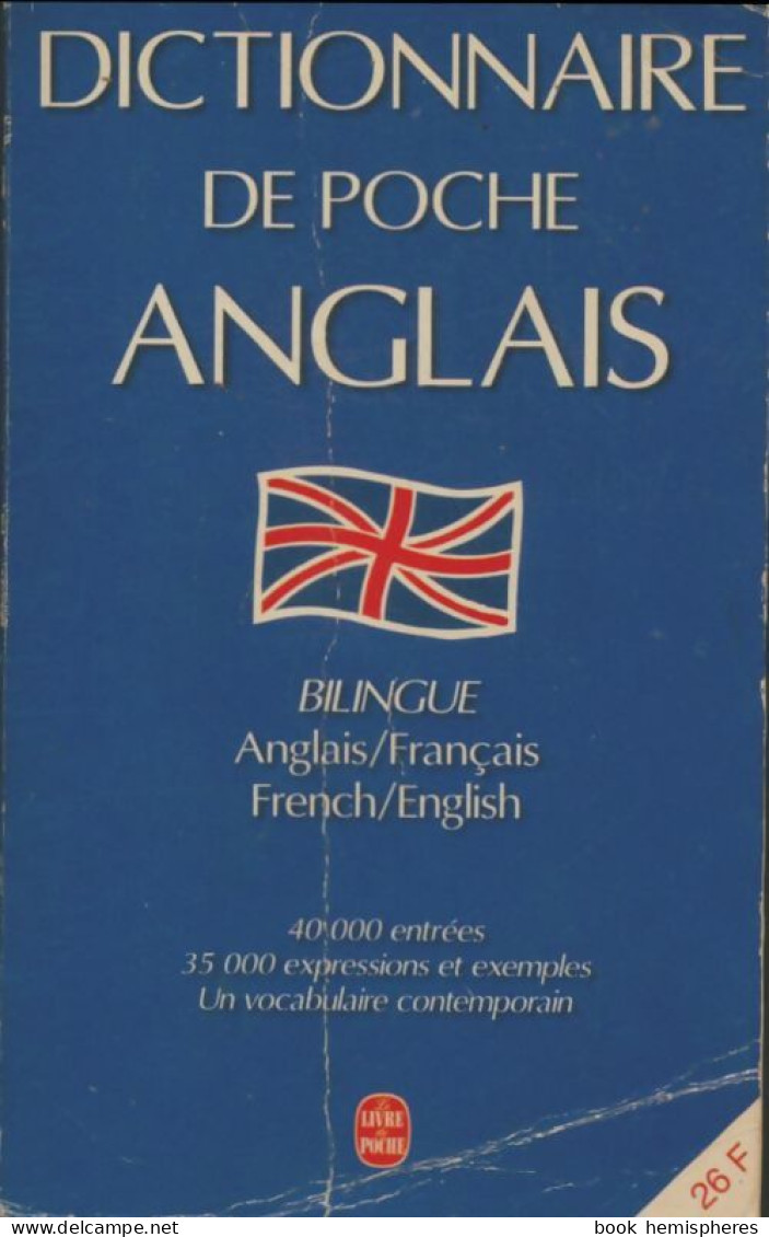 Dictionnaire Anglais Bilingue (1998) De Inconnu - Dictionnaires