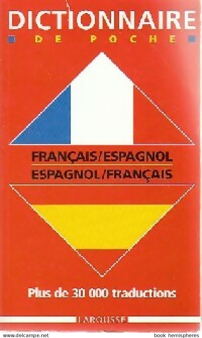 Dictionnaire De Poche Espagnol-français, Français-espagnol (1998) De Inconnu - Dictionnaires
