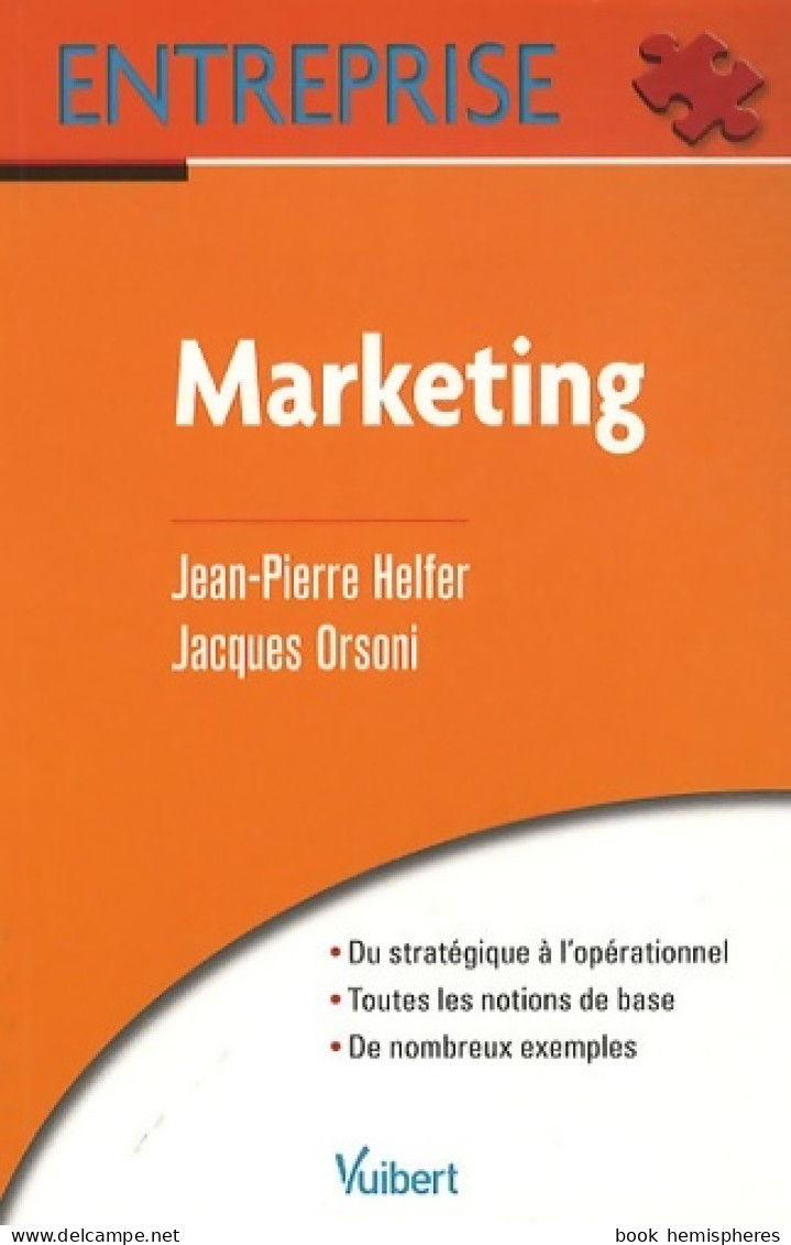 Marketing (1911) De Jean-Pierre Helfer - Comptabilité/Gestion