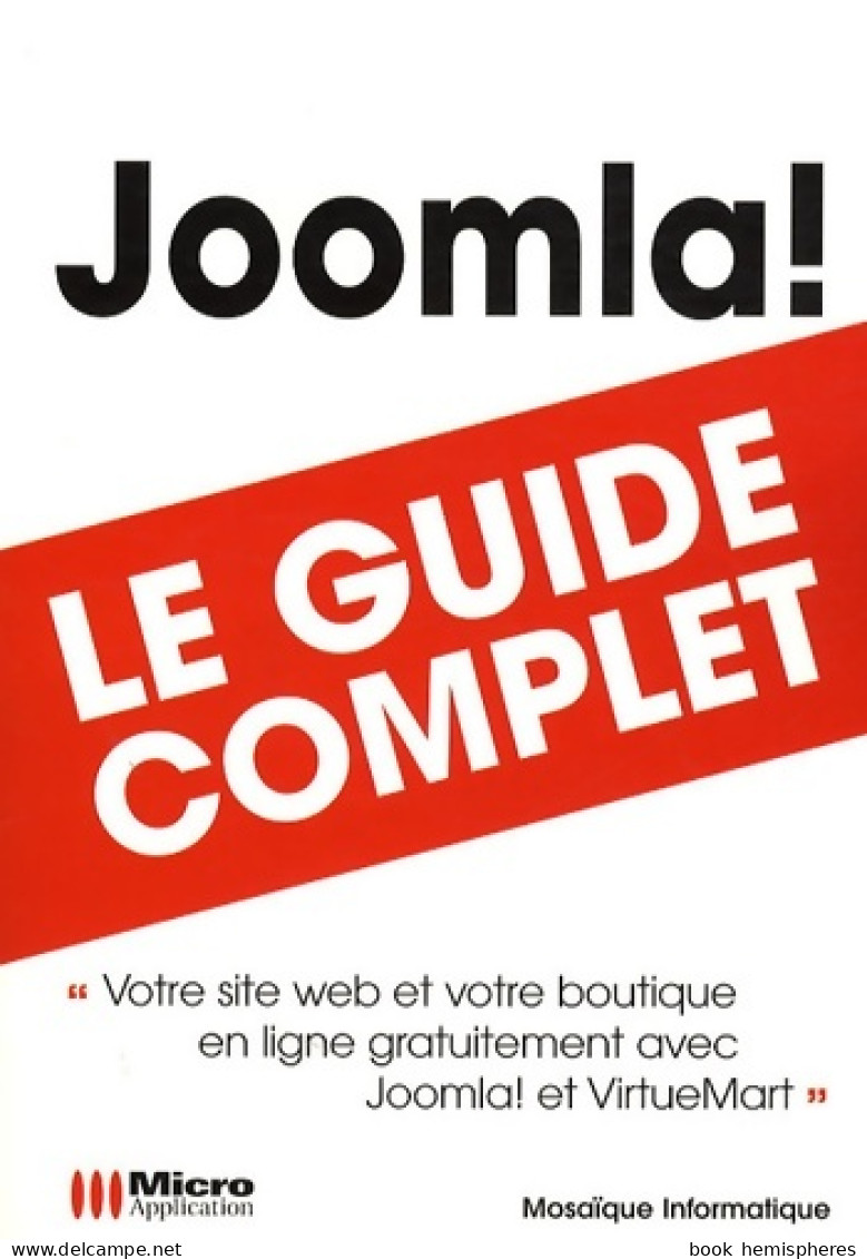 Joomla ! (2009) De Mosaïque Informatique - Informatique