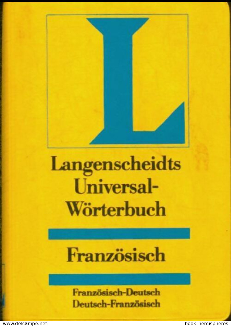 Dictionnaire Französisch - Deutsch (1999) De Collectif - Woordenboeken