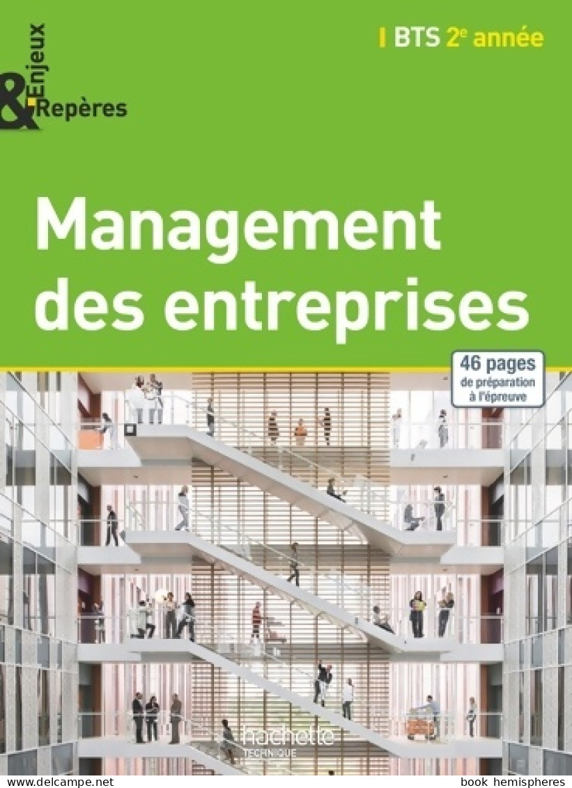 Enjeux Et Repères Management Des Entreprises BTS 2e Année - Livre élève - Ed. 2015 (2015) De Jean- - 18 Años Y Más