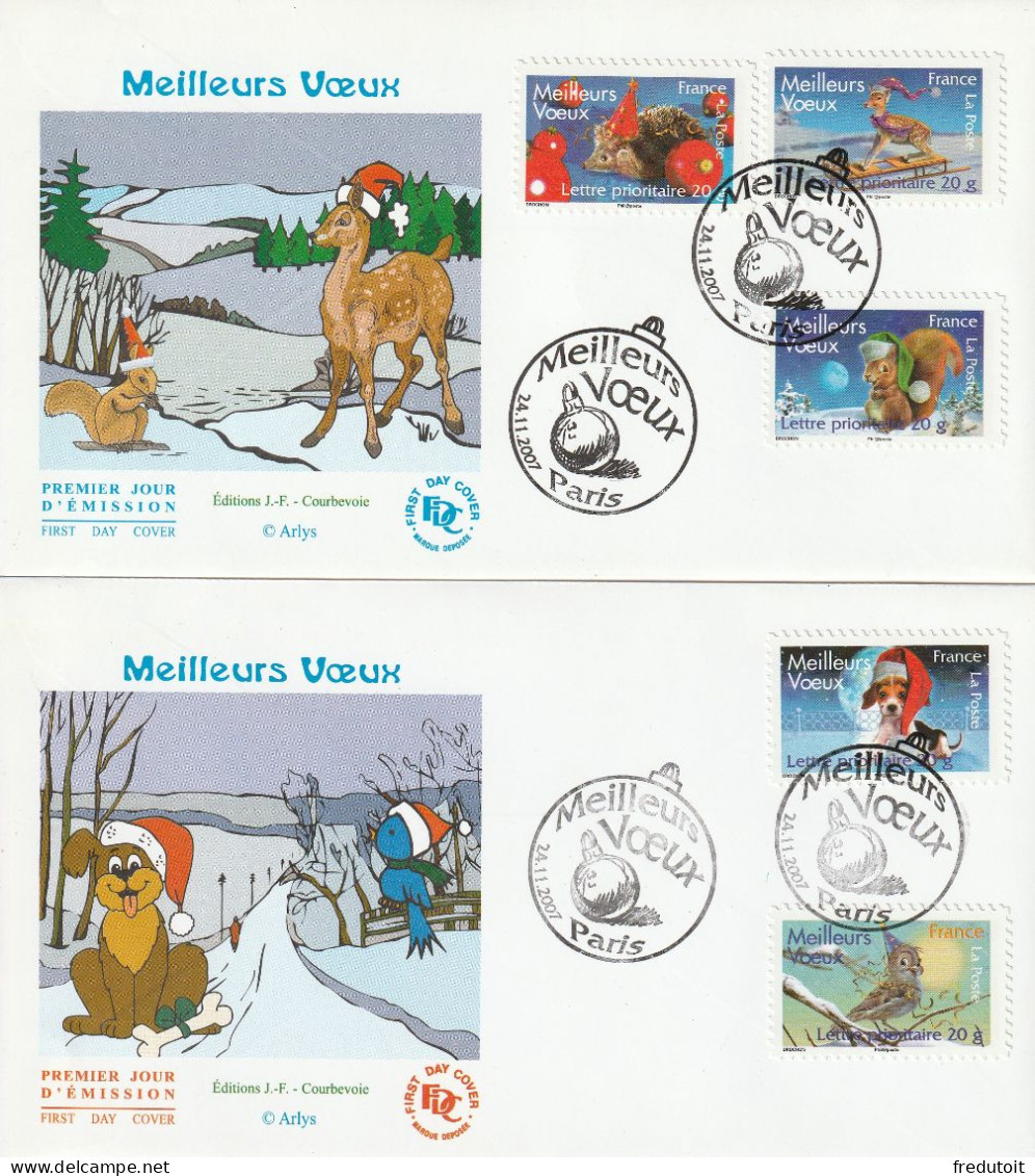 FDC - 2007 - Meilleurs Voeux - 2000-2009