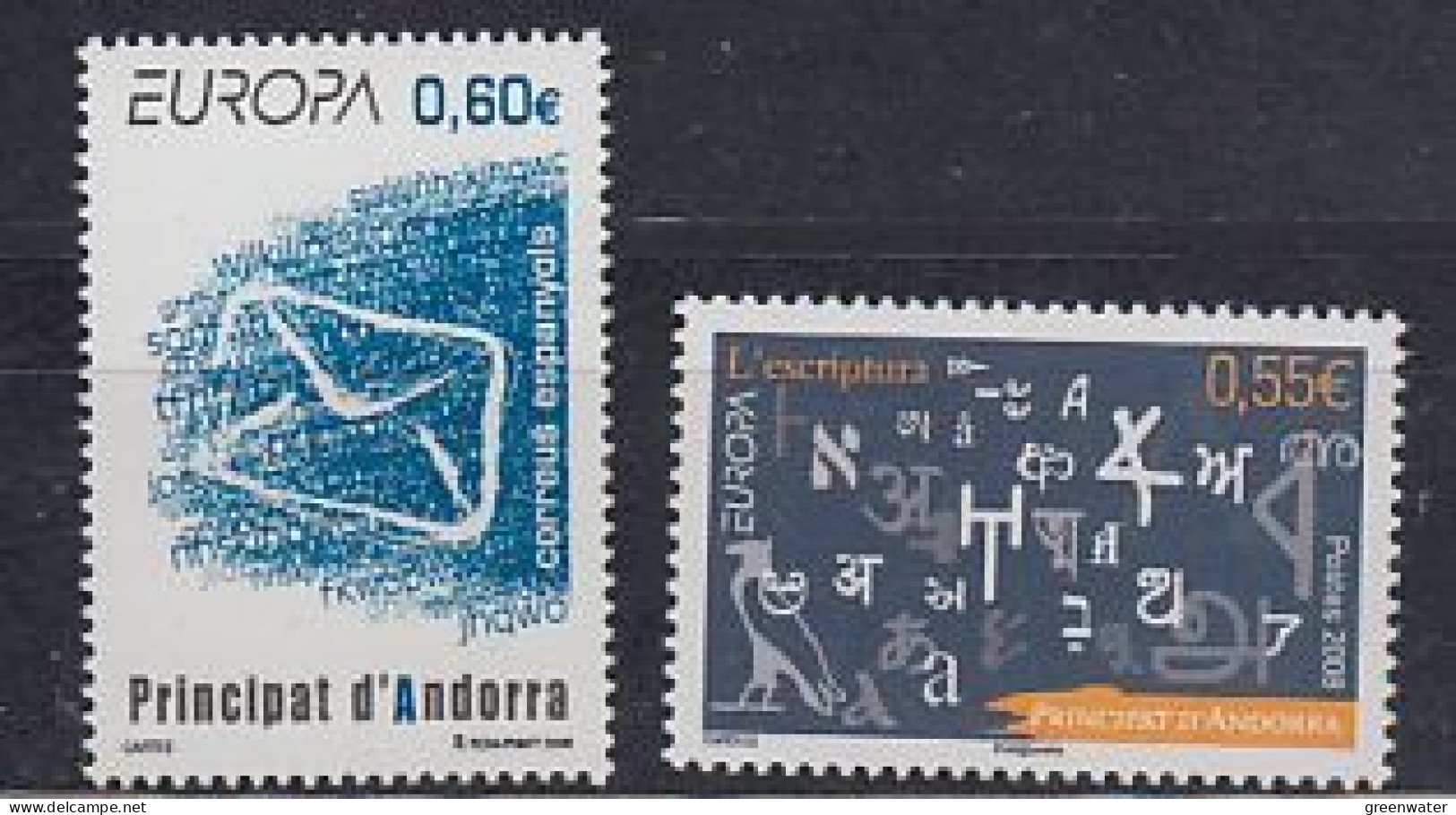 Europa Cept 2008 Andorra Fr & Sp 2v ** Mnh (59447A) - 2008