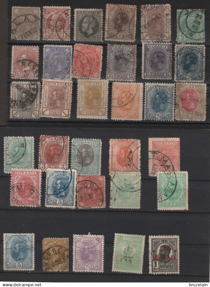 ROUMANIE  - Lot De Timbres Années 1872 à 1934 - */o - - Lombardo-Venetien