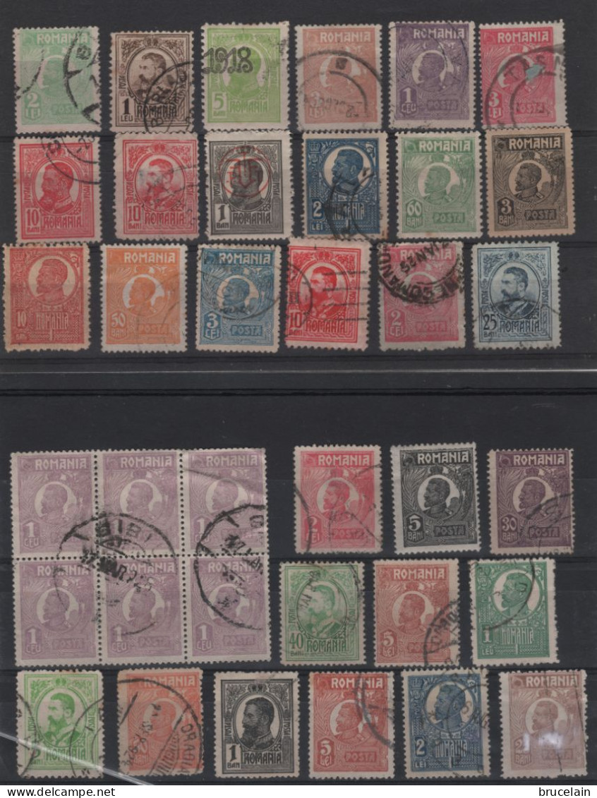 ROUMANIE  - Lot De Timbres Années 1872 à 1934 - */o - - Lombardo-Venetien