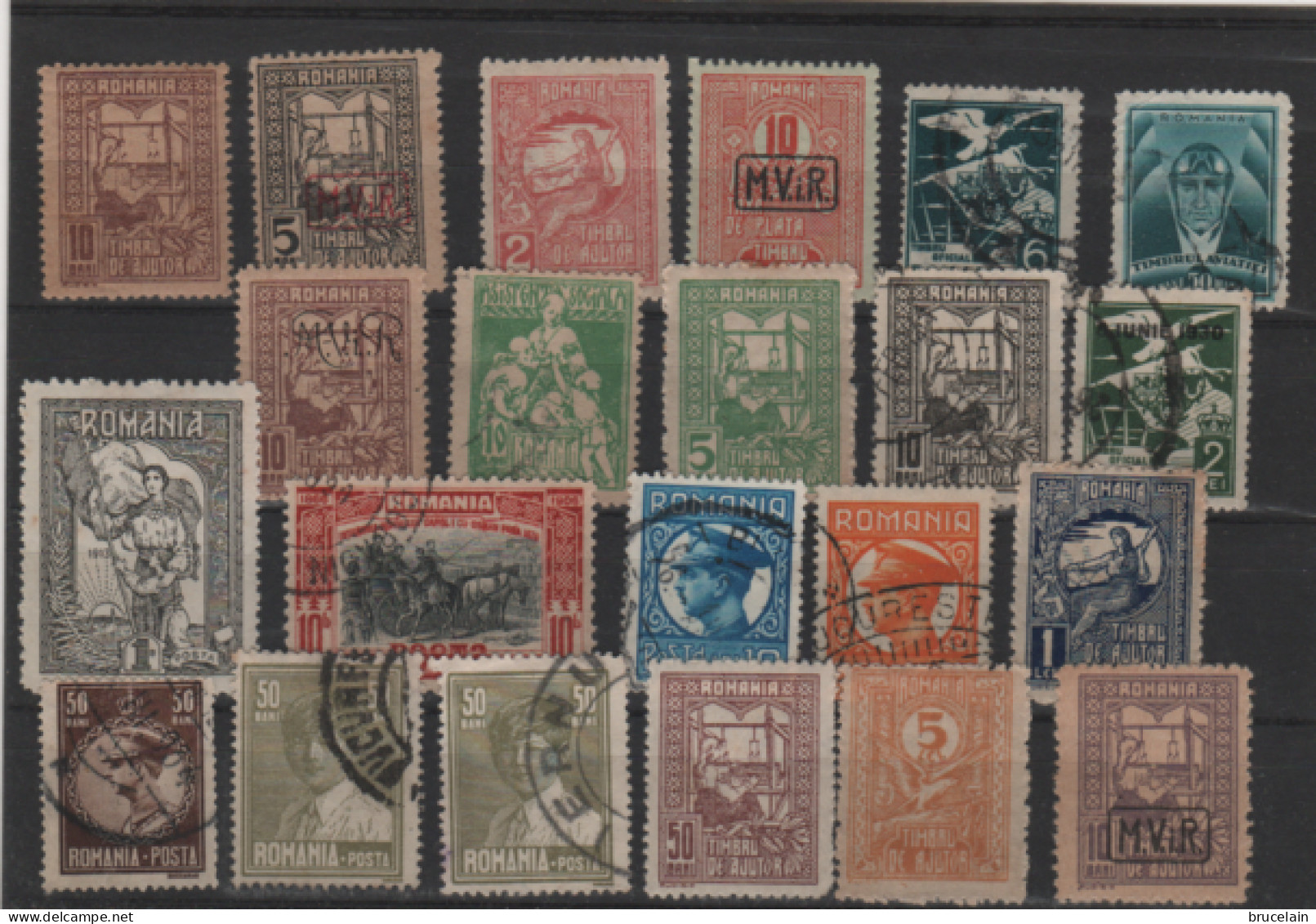 ROUMANIE  - Lot De Timbres Années 1872 à 1934 - */o - - Lombardo-Vénétie