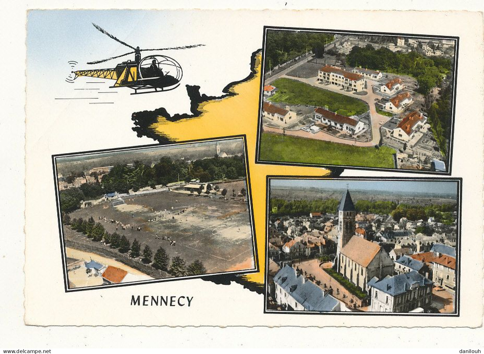 91 // MENNECY   Multivues  CPSM  - Mennecy