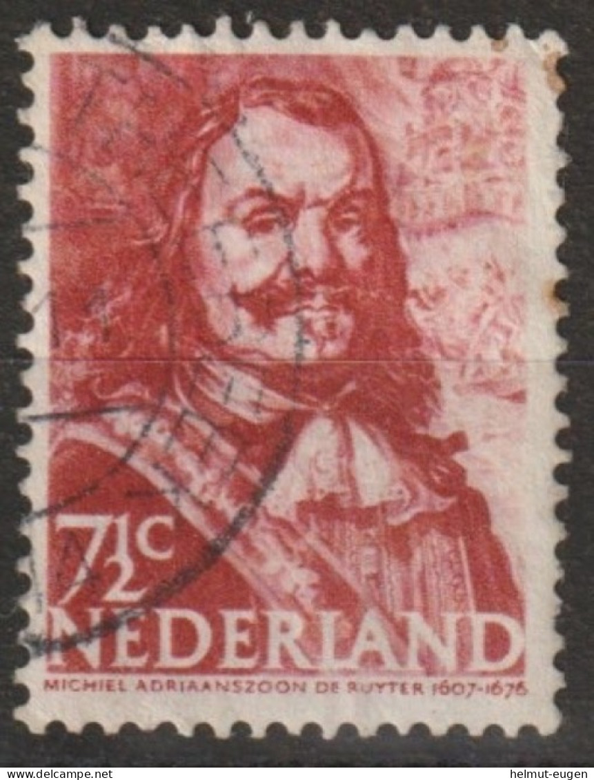 MiNr. 412 Niederlande       1943, 15. Mai/1944, 1. April. Freimarken: Germanische Symbole Und Seehelden. - Used Stamps