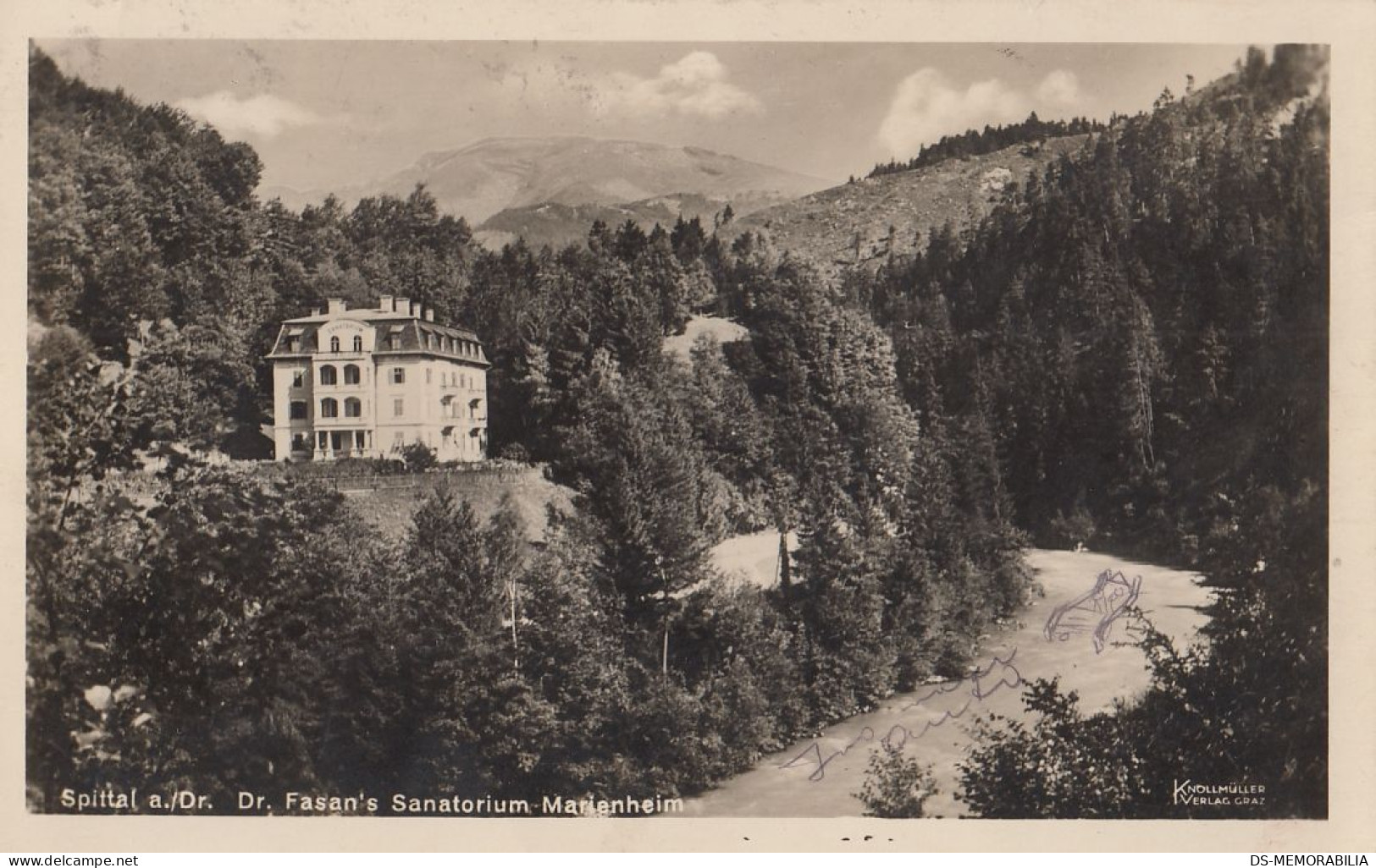 Spittal An Der Drau - Dr Fasan's Sanatorium Marienheim 1931 - Spittal An Der Drau