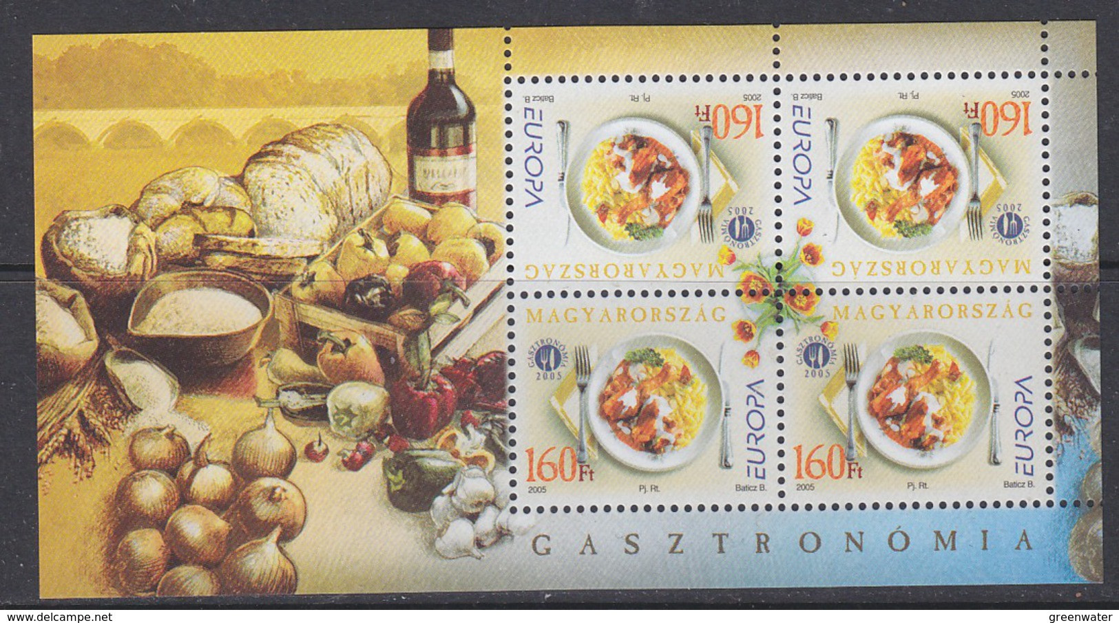 Europa Cept 2005 Hungary M/s ** Mnh (59449) Promotion - 2005