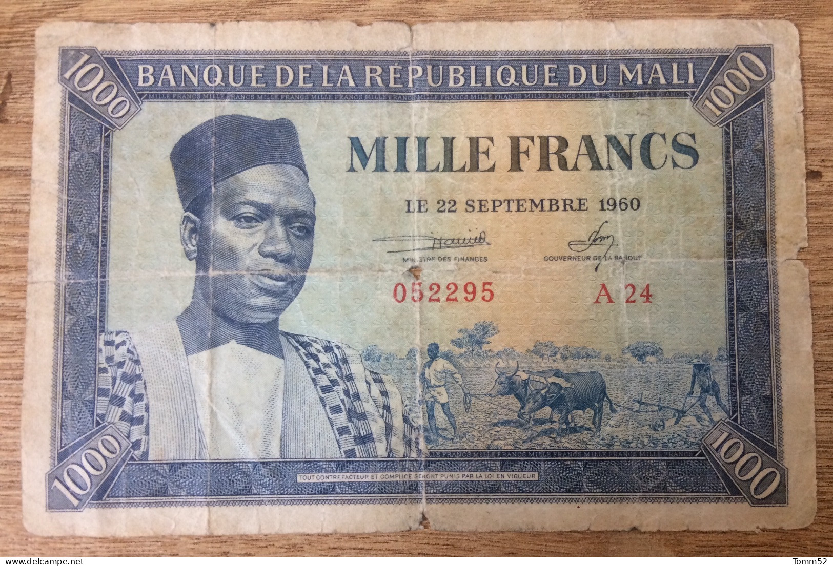 MALI 1000 Francs - Mali