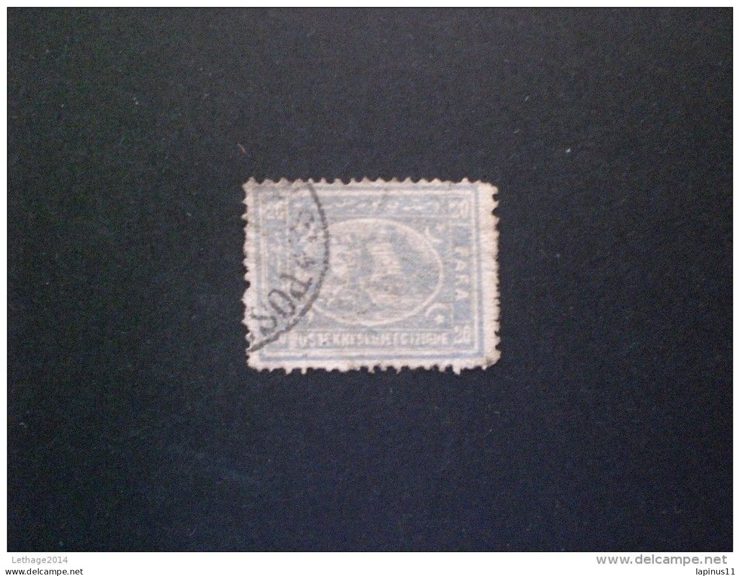 STAMPS EGITTO 1875 Sphinx And Pyramid - Blurred Impressions, Thin Paper PERF : 13 1/2 X 13 1/2 !!!! - 1866-1914 Khedivaat Egypte