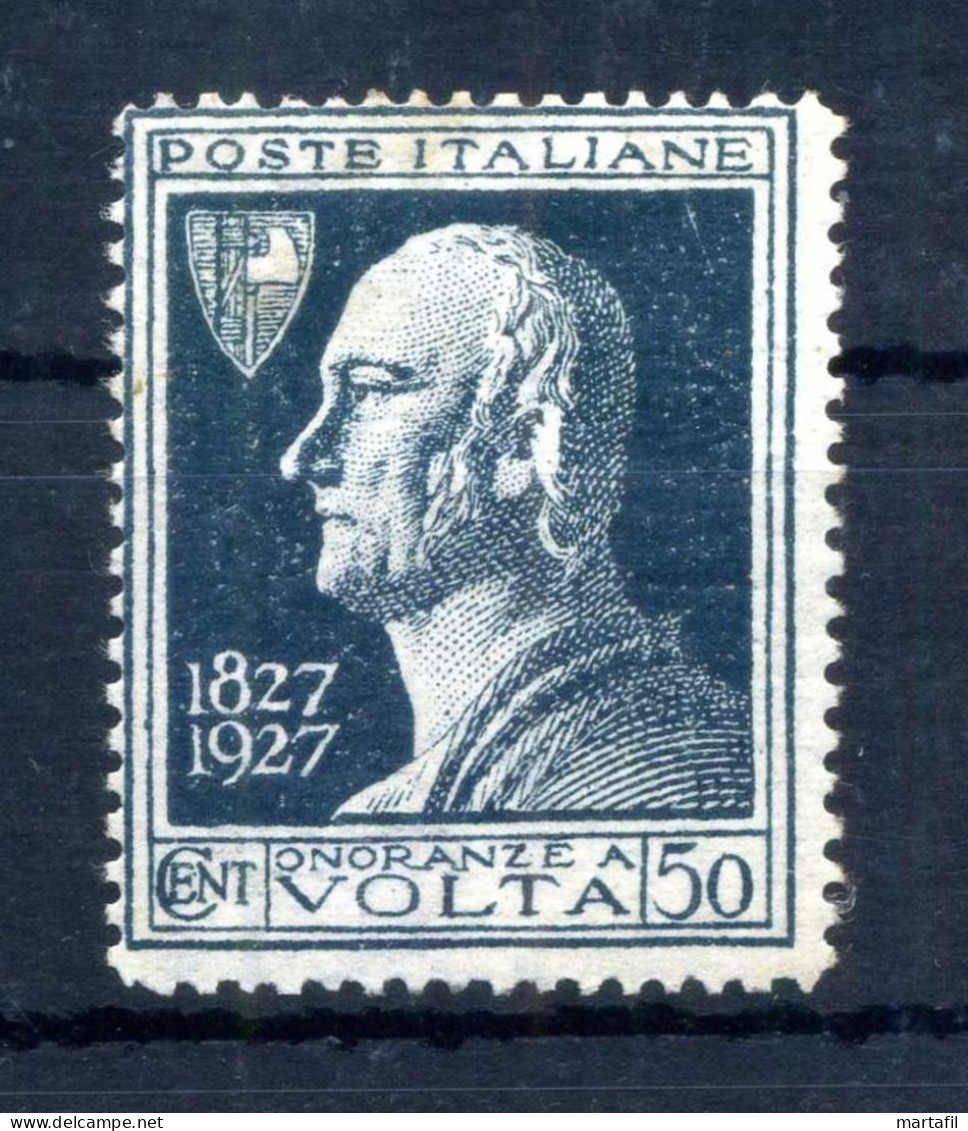 1927 REGNO N.211 MNH ** Volta, 50 Centesimi - Neufs